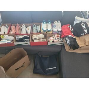 One pair of puma athletic sneakers